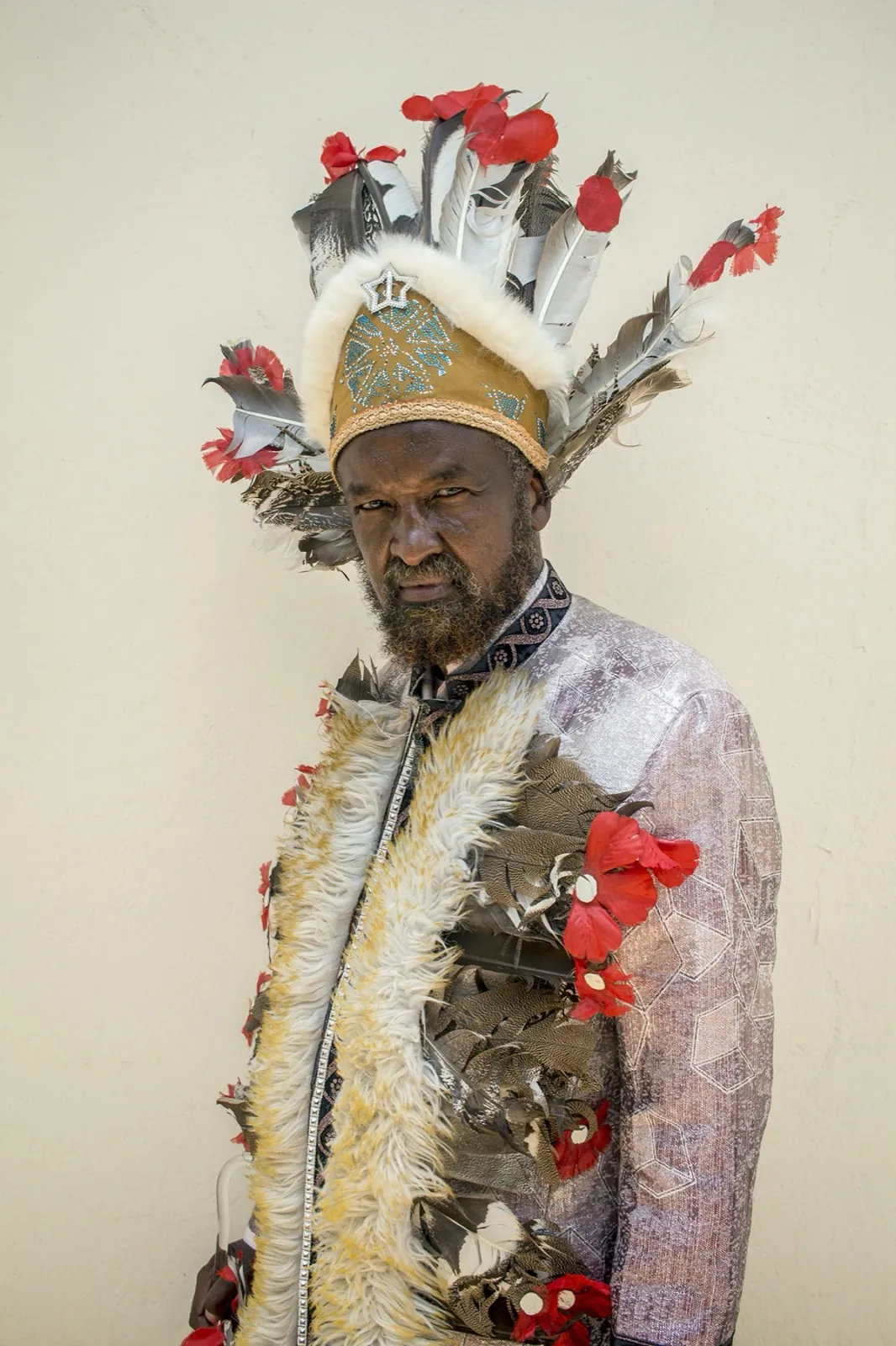 Division Multiplied, photo 15. Portrait of King Ahmed Iman Warsame, king of the Gabooye clans.